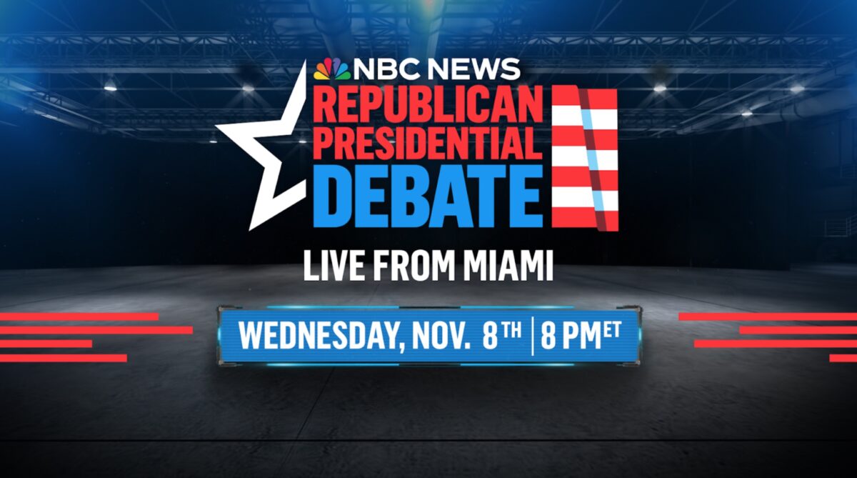 NBC News to Host the 3rd GOP Presidential Primary Debate