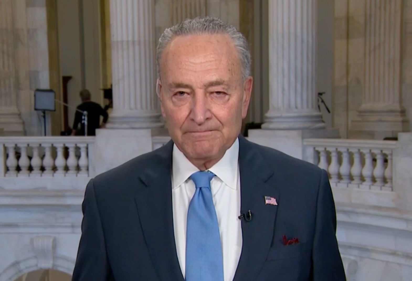 Schumer Squirms Four Times When Asked By CBS Why He Won't Call for Menendez to Resign