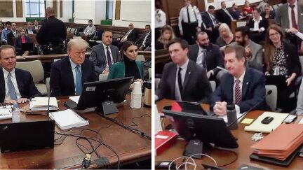 State Lawyer Tells Judge To Silence Trump After He Interrupts Witness in Heated Fraud Trial Exchangeb