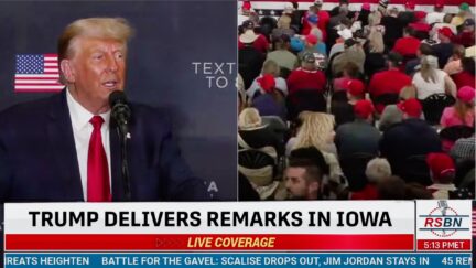 Trump Rally Crowd Roars As Trump Floats Kicking Biden Officials Out Of The Country