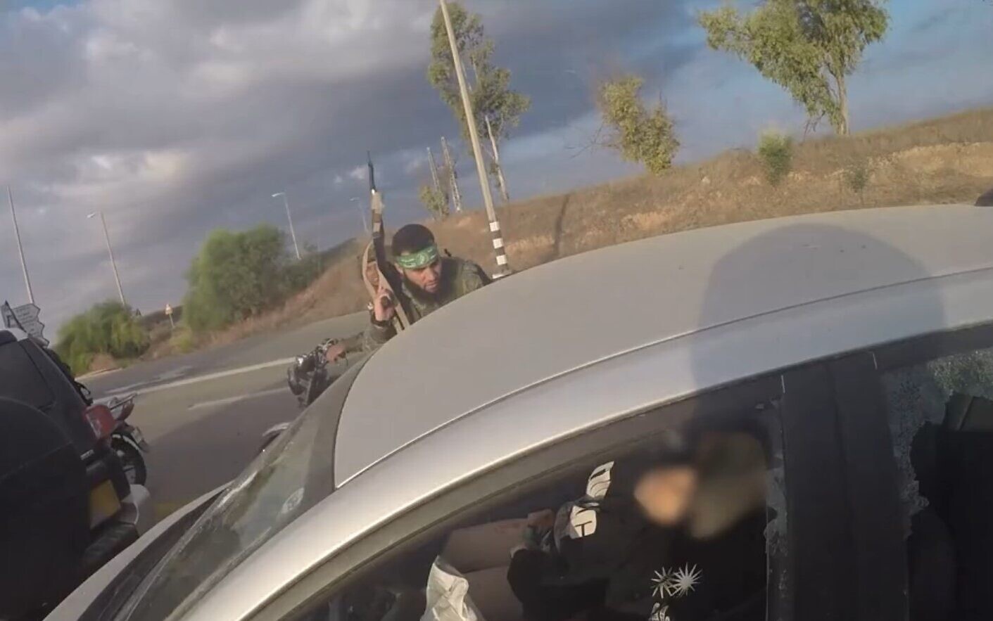 IDF releases dashcam footage of Hamas attack