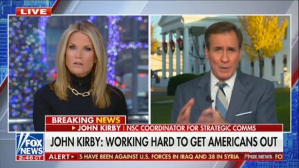 Martha MacCallum and John Kirby