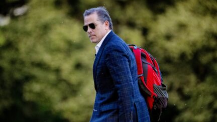 FILE - Hunter Biden, the son of President Joe Biden, walks from Marine One upon arrival at Fort McNair, June 25, 2023, in Washington. Hunter Biden is expected to appear before a federal judge Wednesday, July 26 to plead guilty to two tax crimes and admit to possessing a gun as a drug user in a deal with the Justice Department that is likely going to spare him time behind bars.