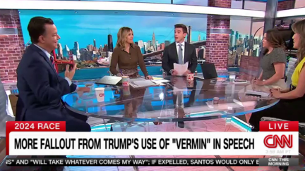 CNN Studio Cracks Up Over Trump Needing To Be Told All Those Hitler Headlines Not Optimal