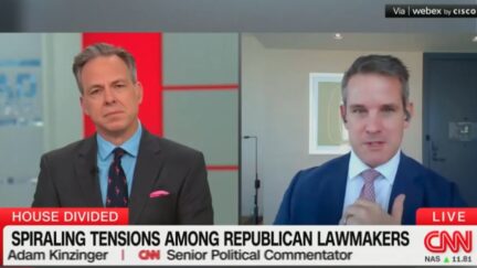 Jake Tapper and Adam Kinzinger