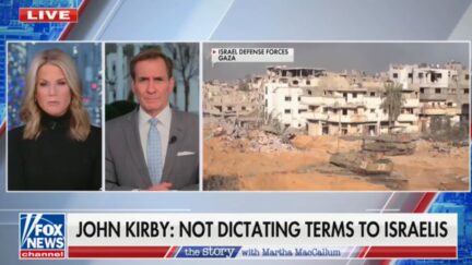 Martha MacCallum and John Kirby