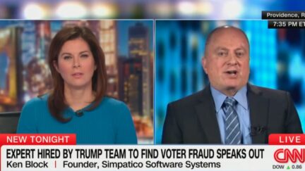 Erin Burnett and Ken Block