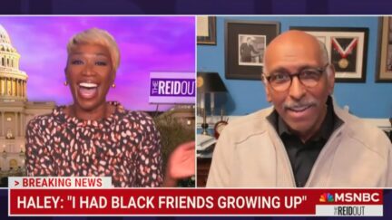 Joy Reid and Michael Steele