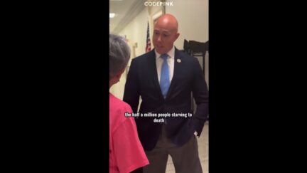 Brian Mast and Code Pink