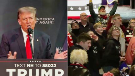 Trump Crowd Jeers Woman Trump Sexually Abused and Defamed As Trump Rants
