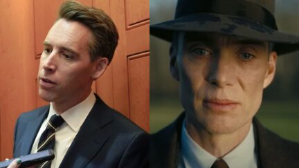 Josh Hawley, still from Oppenheimer