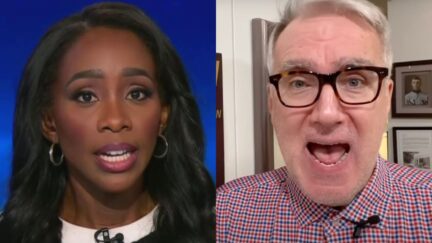 Abby Phillip and Keith Olbermann