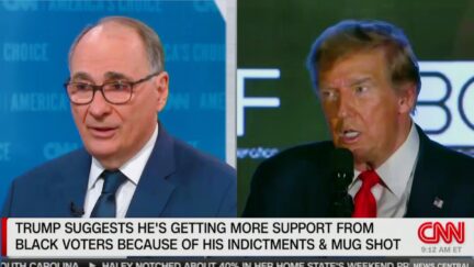 CNN's Axelrod Reacts To Much-Derided Trump Mugshot Rant By Saying Biden 'Should Be Concerned' About Black Support