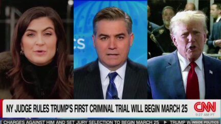 CNN's Kaitlan Collins and Jim Acosta Torpedo Trump's Courthouse Rant Attacking Biden 'I Just Want To Correct That'