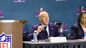 Fox News Reporter Gets Shot Down at Super Bowl Presser After He Keeps Asking Mayorkas About Impeachment