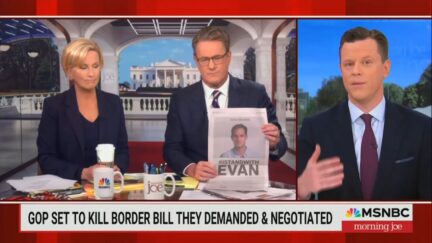 Mika Brzezinski, Joe Scarborough, and Willie Geist
