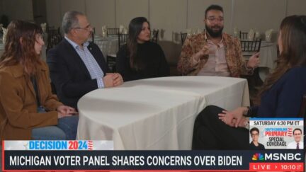 Dem Michigan Voters Trash Biden on MSNBC