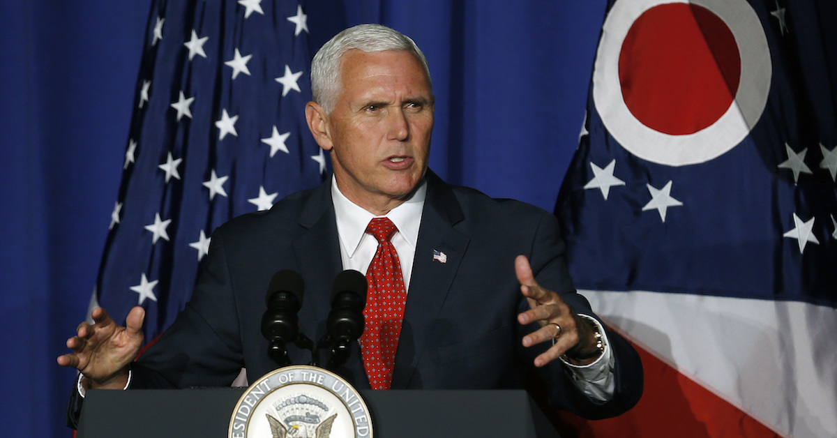 Pence Announces $20 Million Org Promoting Traditional Conservatism