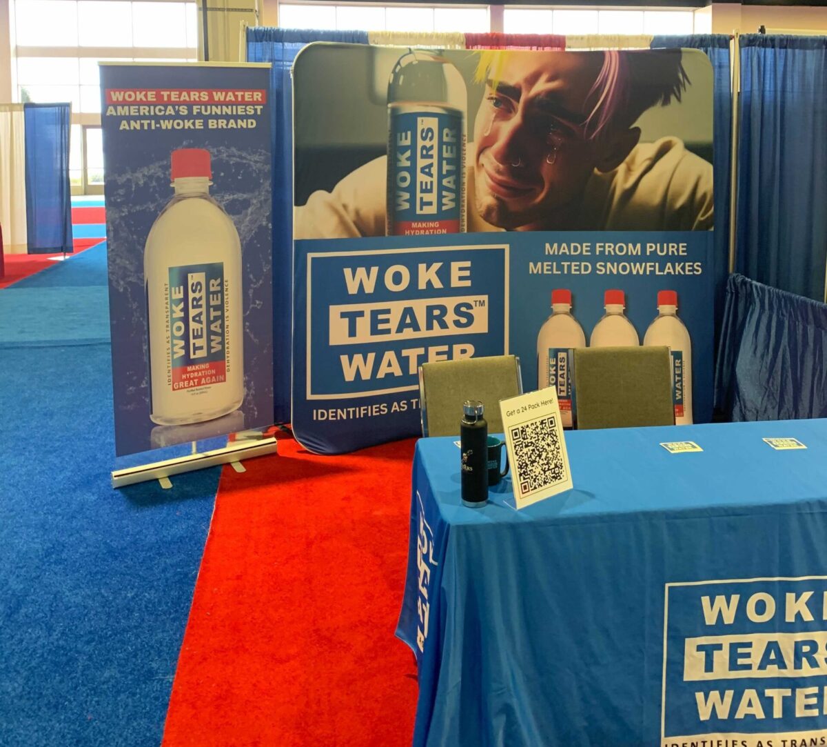 Woke Tears Water at CPAC