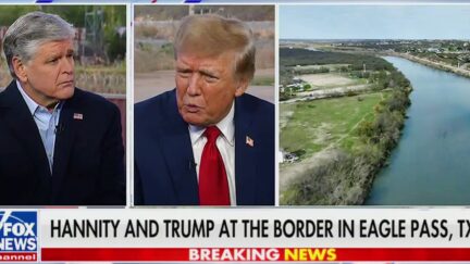 Hannity-Trump Uses 'Poisoning' Language In Immigration Rant On Fox News That Keeps Getting Him Compared To Nazis-2024-02-29
