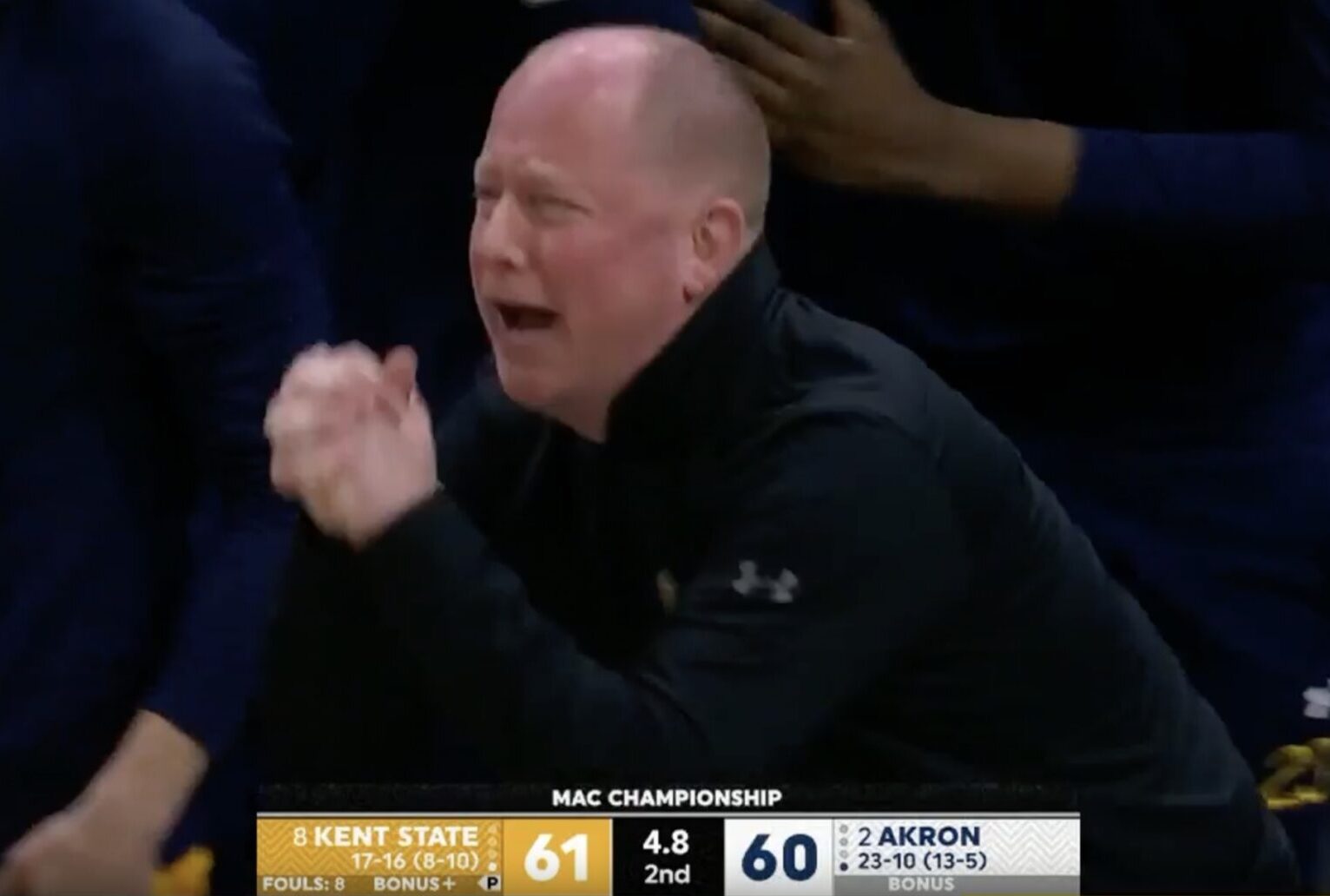WATCH: Kent State Player Has a Jawdropping Mental Lapse at the Absolute Worst Moment and Costs His Team an NCAA Tourney Bid
