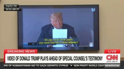 Trump Now Claiming ‘Artificial Intelligence’ Was Used By House Dems in ‘Cognitive Decline’ Gaffe Supercut (mediaite.com)