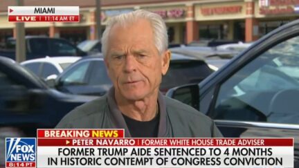 Peter Navarro Speaks Before Reporting to Prison