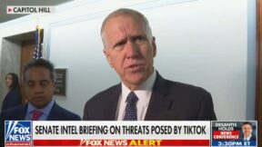 Thom Tillis Shares Threatening Voicemail From TikTok User