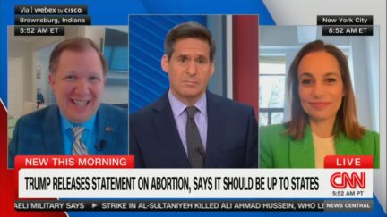 Pete Seat, John Berman, and Julie Roginsky