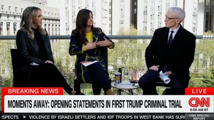'It's Driving Him Crazy!' CNN's Kaitlan Collins Roasts Trump's Tiny Crowd At Courthouse — Says Trump Mad They Can't Get Closer