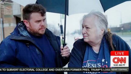 Trump Fan Tells CNN’s Donie O’Sullivan Trump Is Almost Jesus — Gets Corrected On False Attack Against Biden (mediaite.com)