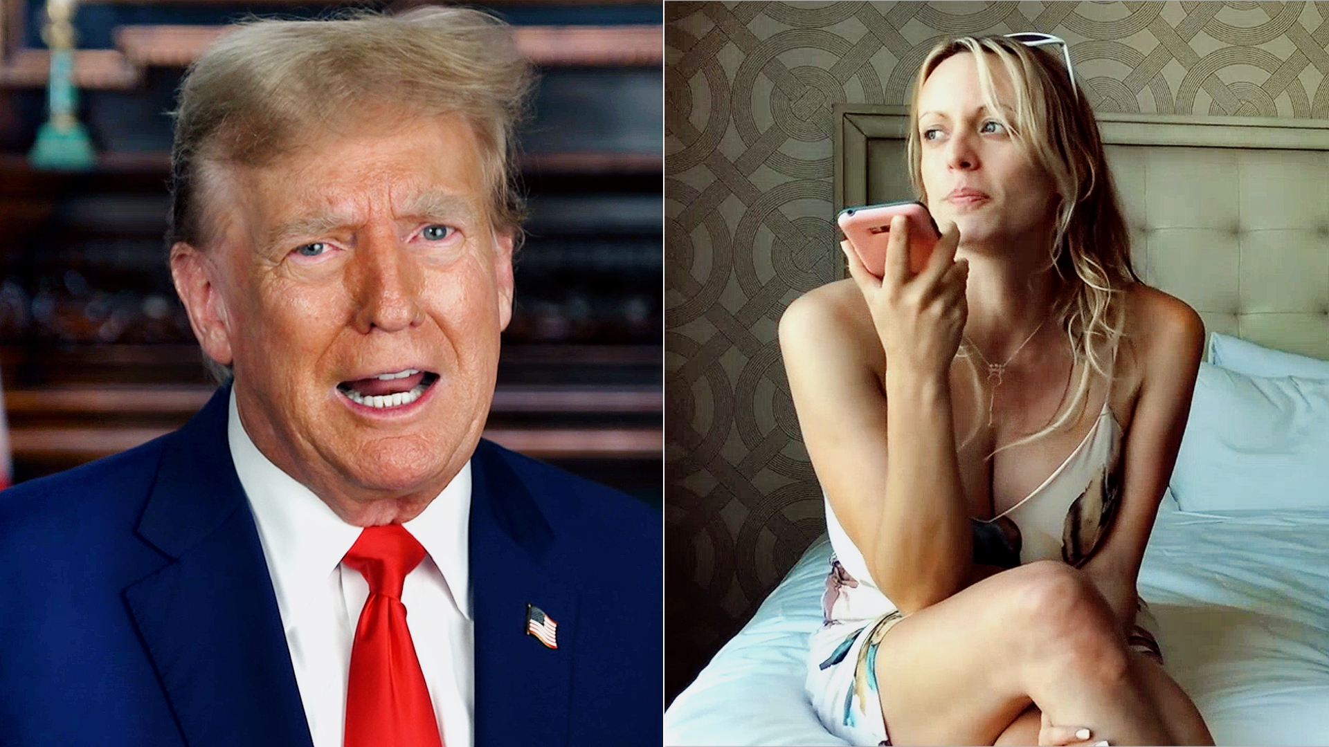 Trump Rages At Judge and Biden Just Hours Before Stormy Daniels Hush Money Trial Begins