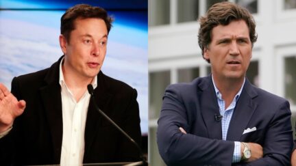 Elon Musk Shades Tucker Carlson After Rogan Appearance