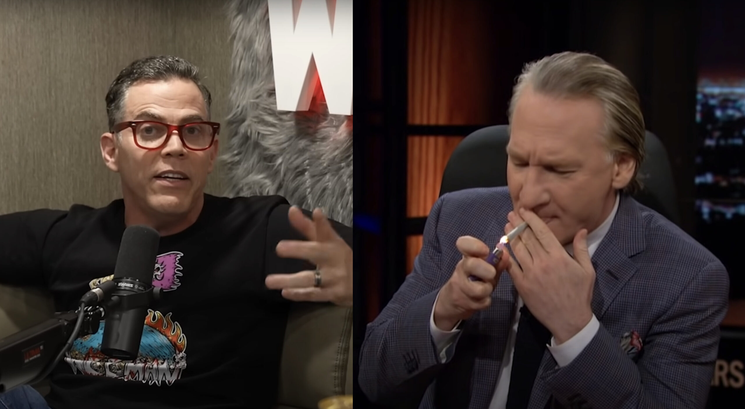 Jackass Star Steve-O Says Bill Maher Refused to Abstain From Weed in Recovering Addict’s Presence: ‘I Found It Kind of Upsetting’