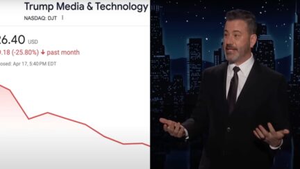 Jimmy Kimmel Blasts Trump Over Trump Media Stock