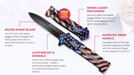 Trump Knife specs