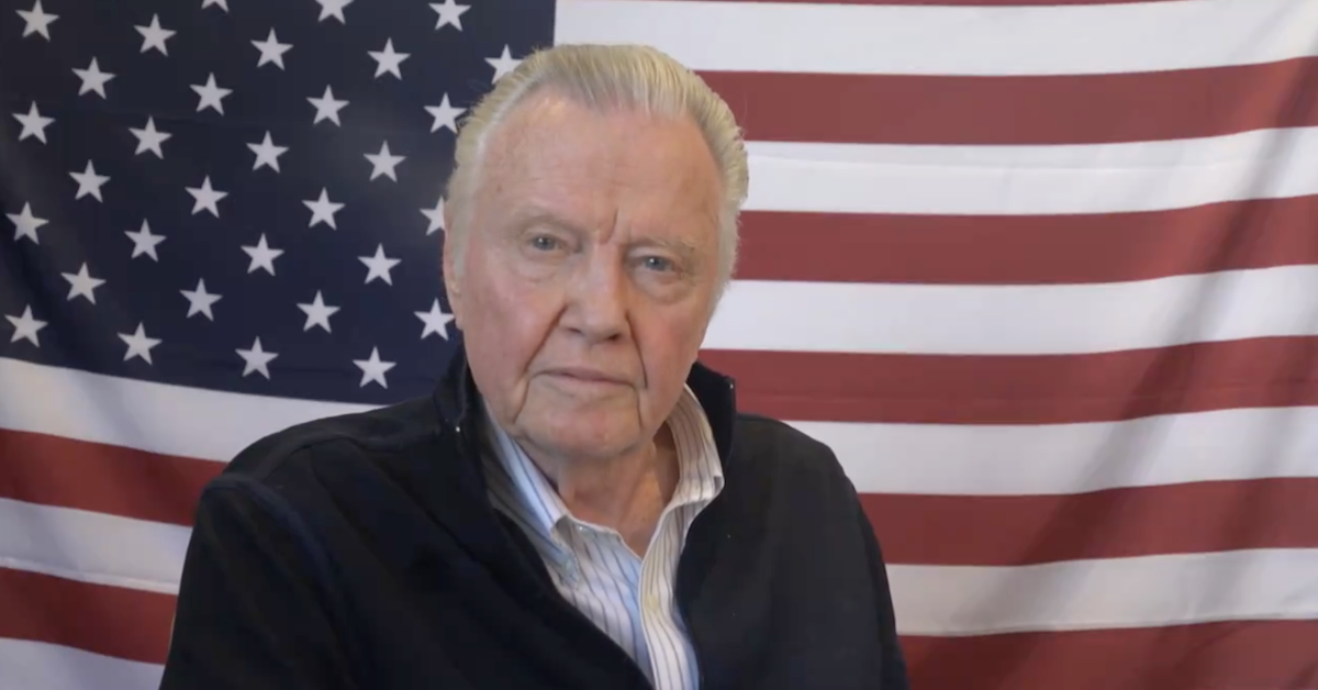 Jon Voight Releases New Video Gushing Over Trump