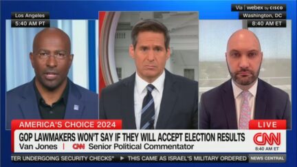 Van Jones, John Berman, and Matt Gorman