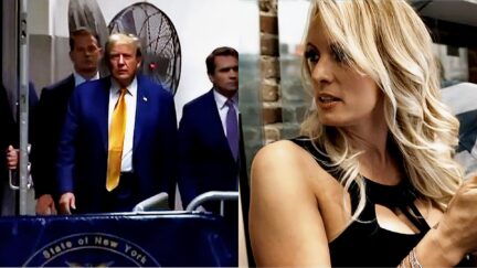 Extortion! Deleted Posts! Unfair Trial! Reporters Bombard Trump In First Court Appearance After Stormy Daniels News