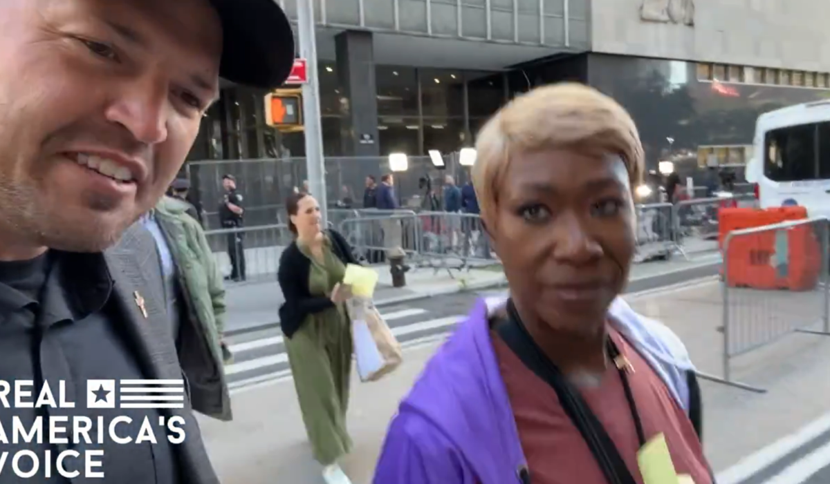 MAGA guy and Joy Reid