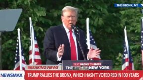 Trump rally Bronx