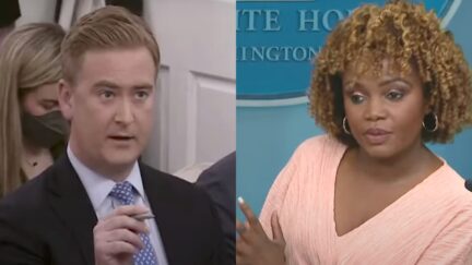 Peter Doocy Grills Karine Jean-Pierre on Biden's Bad Poll Numbers