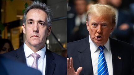 Michael Cohen and Donald Trump