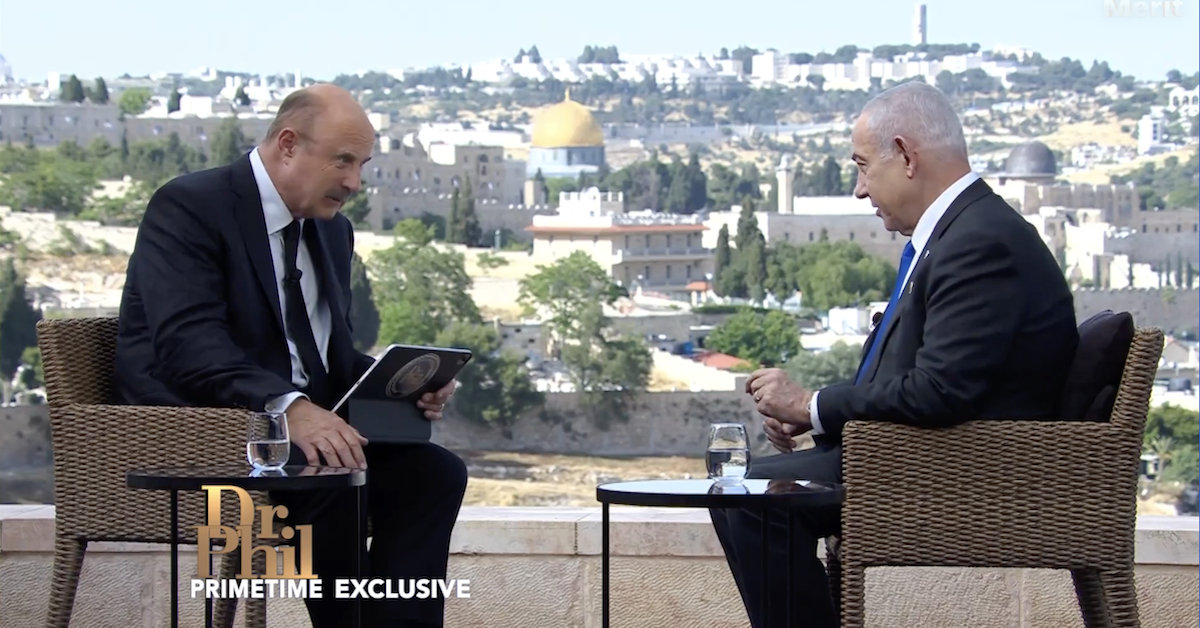 Benjamin Netanyahu Tells Dr. Phil He Hopes to ‘Overcome’ Current ‘Disagreements’ with Biden: ‘We Will Do What We Have To Do’