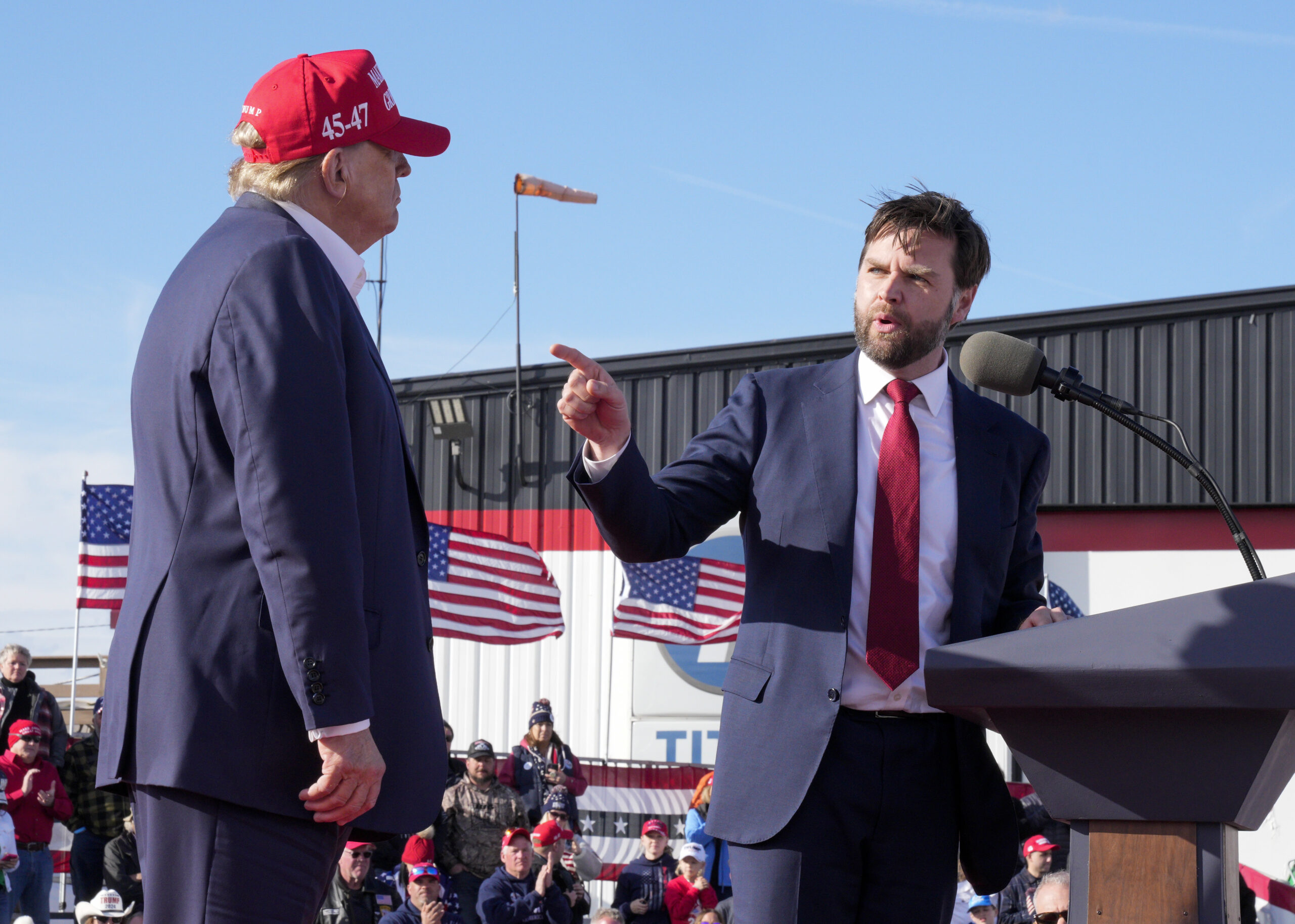 Trump and J.D. Vance