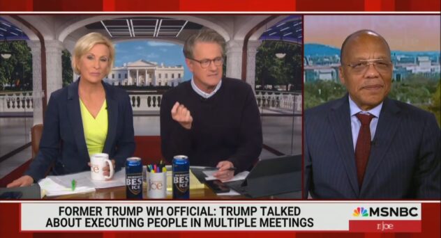 ‘THIS IS INSANE!’ Morning Joe Crew Goes Off on Trump Allegedly Calling For Executions of Staffers (mediaite.com)