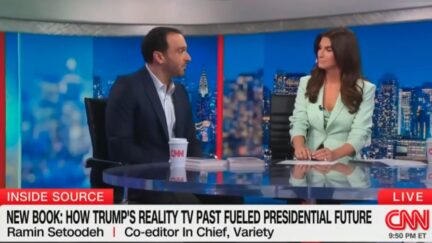 Ramin Setoodeh and Kaitlan Collins