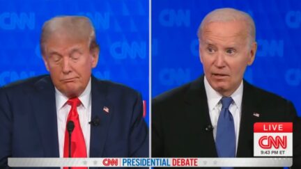 Trump and Biden debate