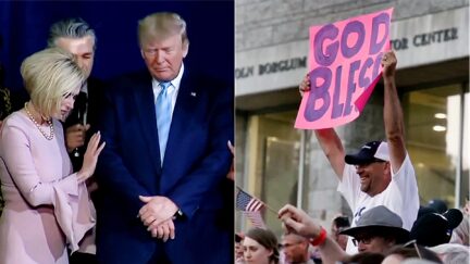 Trump Boasts About Bonkers New Song Claiming 'God Has Chosen President Trump' To Fight 'Evil'