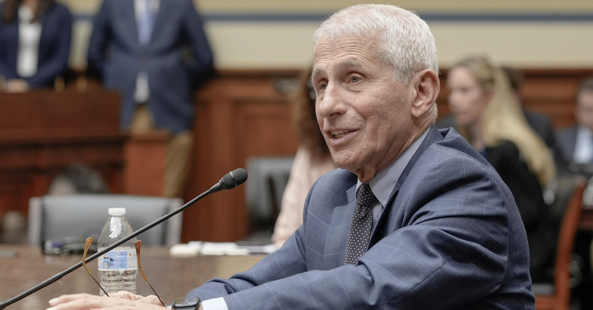 Anthony Fauci Says He Fears Someone Will 'Kill' Him